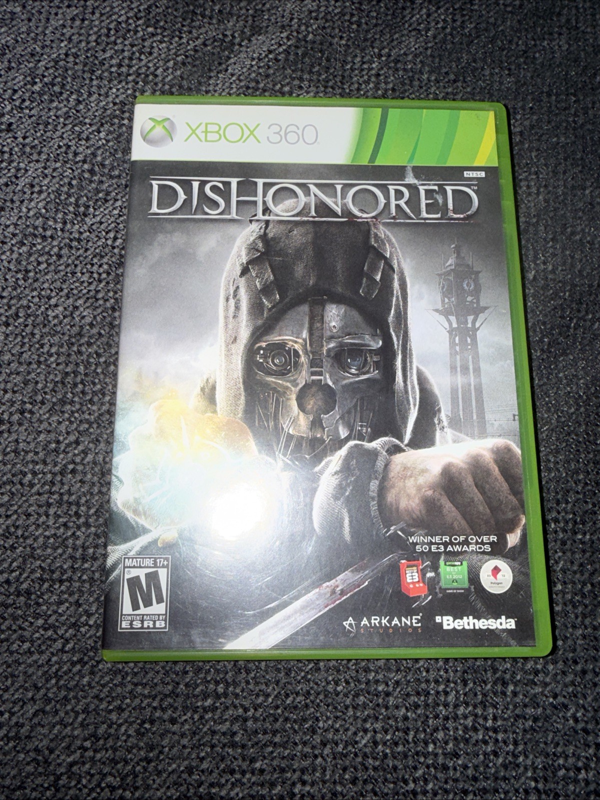 Dishonored – Microsoft Xbox 360, TESTED WORKING, COMPLETE IN BOX