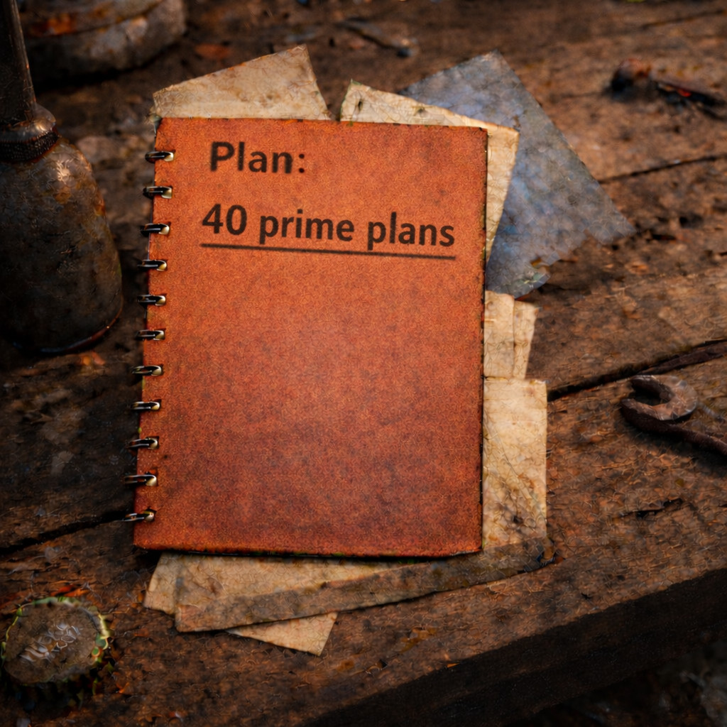 PS4/PS5 40 Prime Receiver Plans Bundle Fallout 76