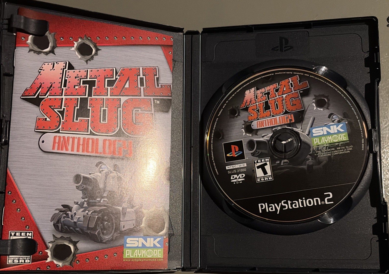 Metal Slug Anthology PS2 – 2007 CIB PlayStation 2 Complete With Manual Clean