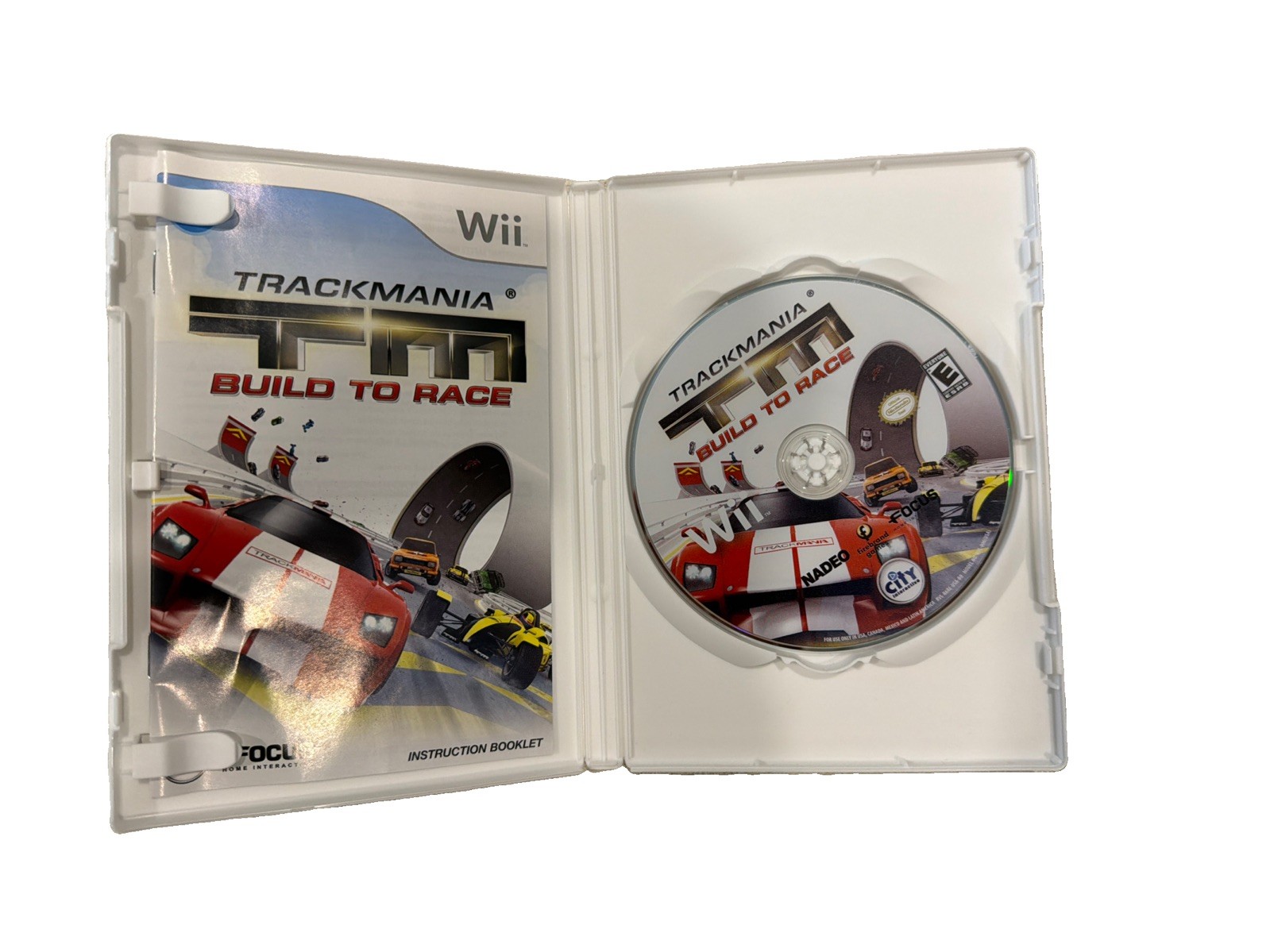 TrackMania: Build to Race Nintendo Wii Interactive Complete