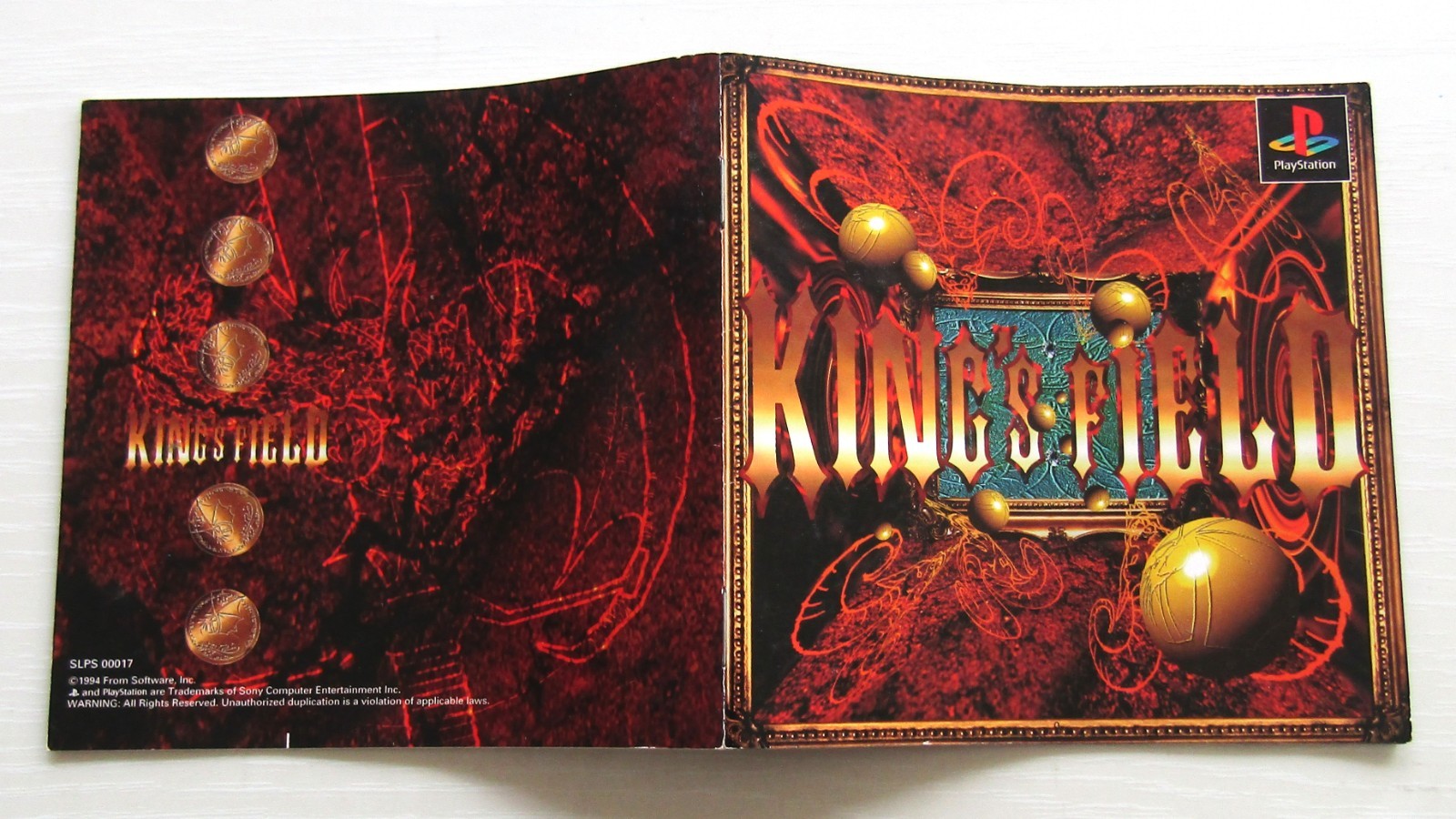 King’s Field Ⅰ Ⅱ Ⅲ Ⅳ 1 2 3 4 PS1 PS2 set of 4 games Sony PlayStation Japan