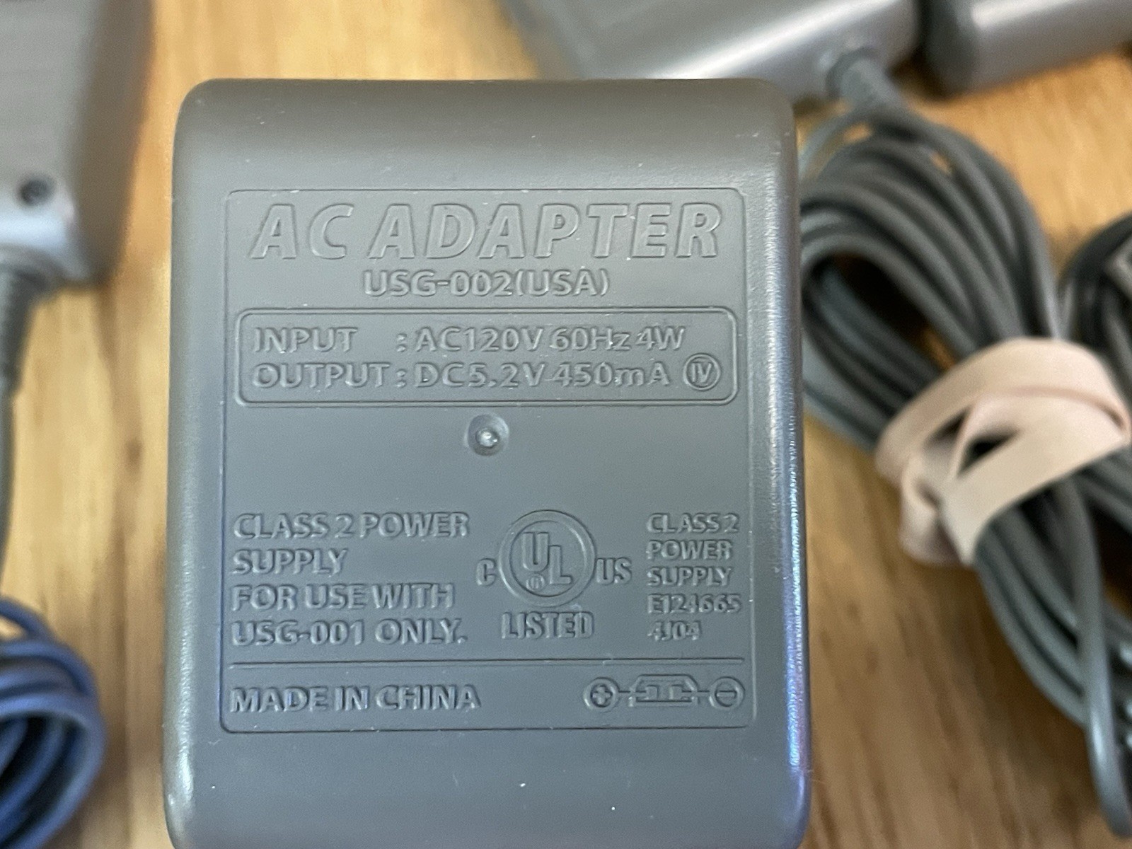 Lot Of 6 Genuine Nintendo USG-002(USA) AC Adapter Wall Chargers