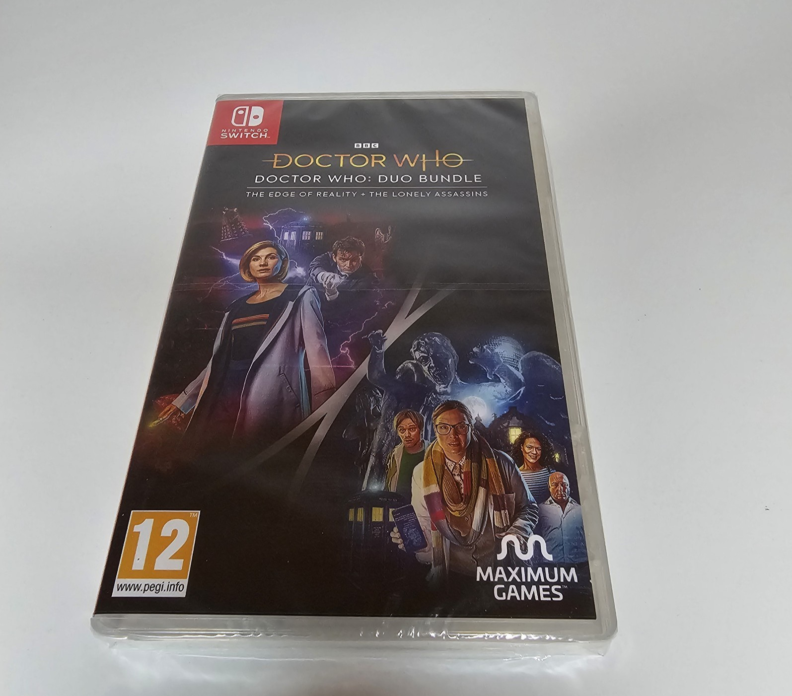 BBC Doctor Who The Edge Of Reality Nintendo Switch Duo Bundle Sealed New PEGI 12