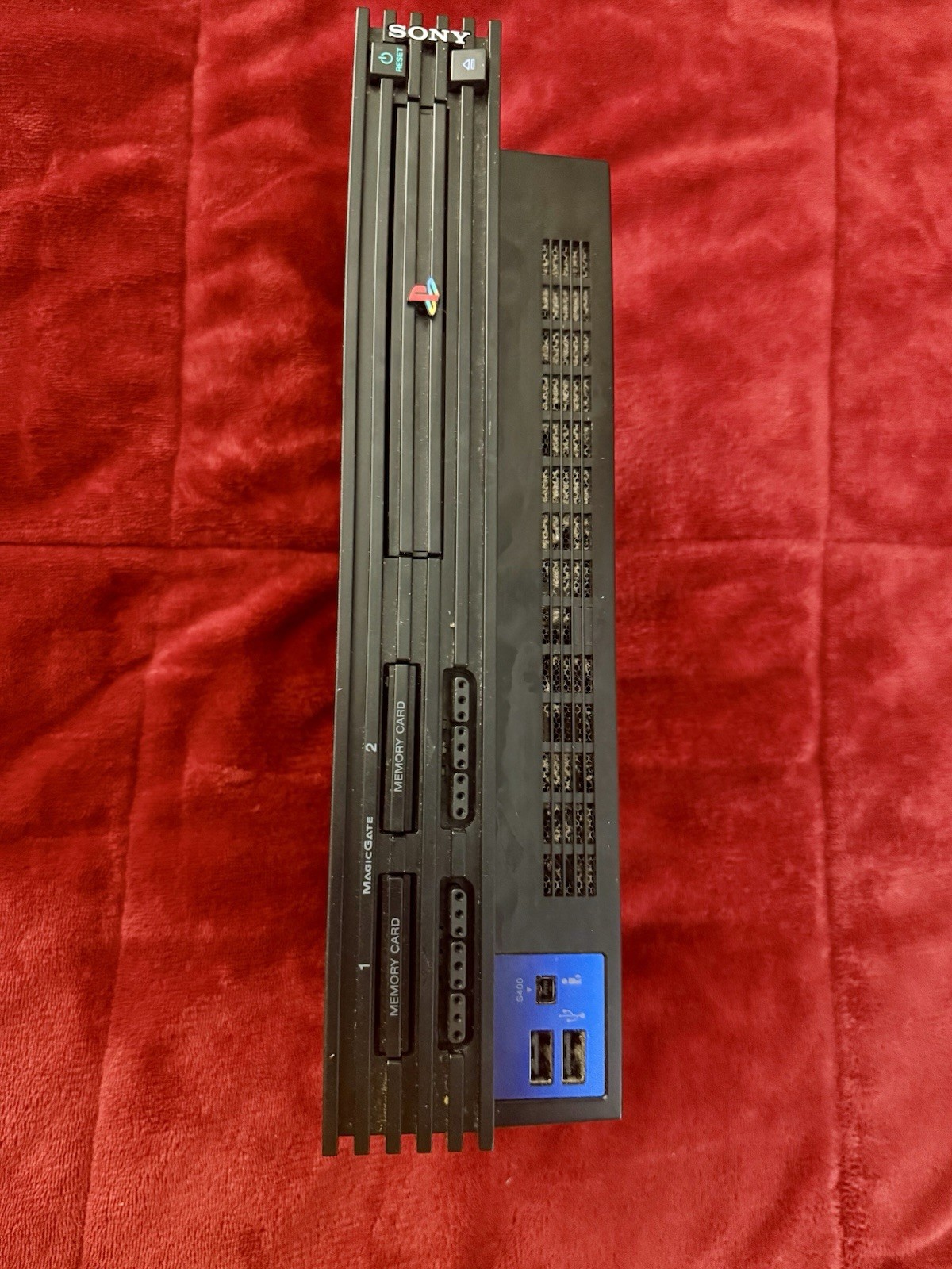 Sony PlayStation 2 PS2 Fat Console SCPH-30001 + Controller & Cables – Tested