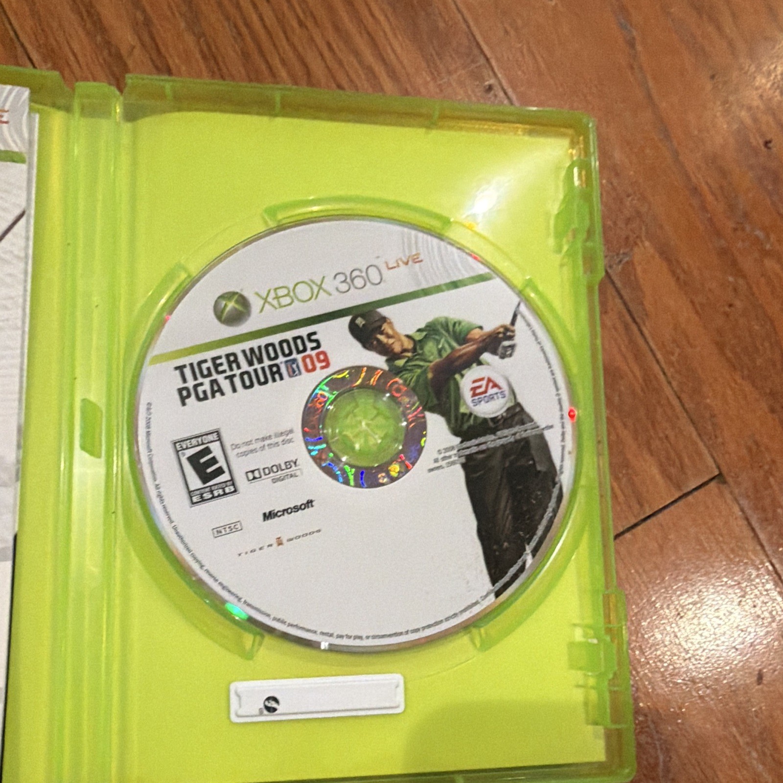 EA SPORTS Tiger Woods PGA Tour 09 (Xbox 360) Multiplayer E Case/Disc