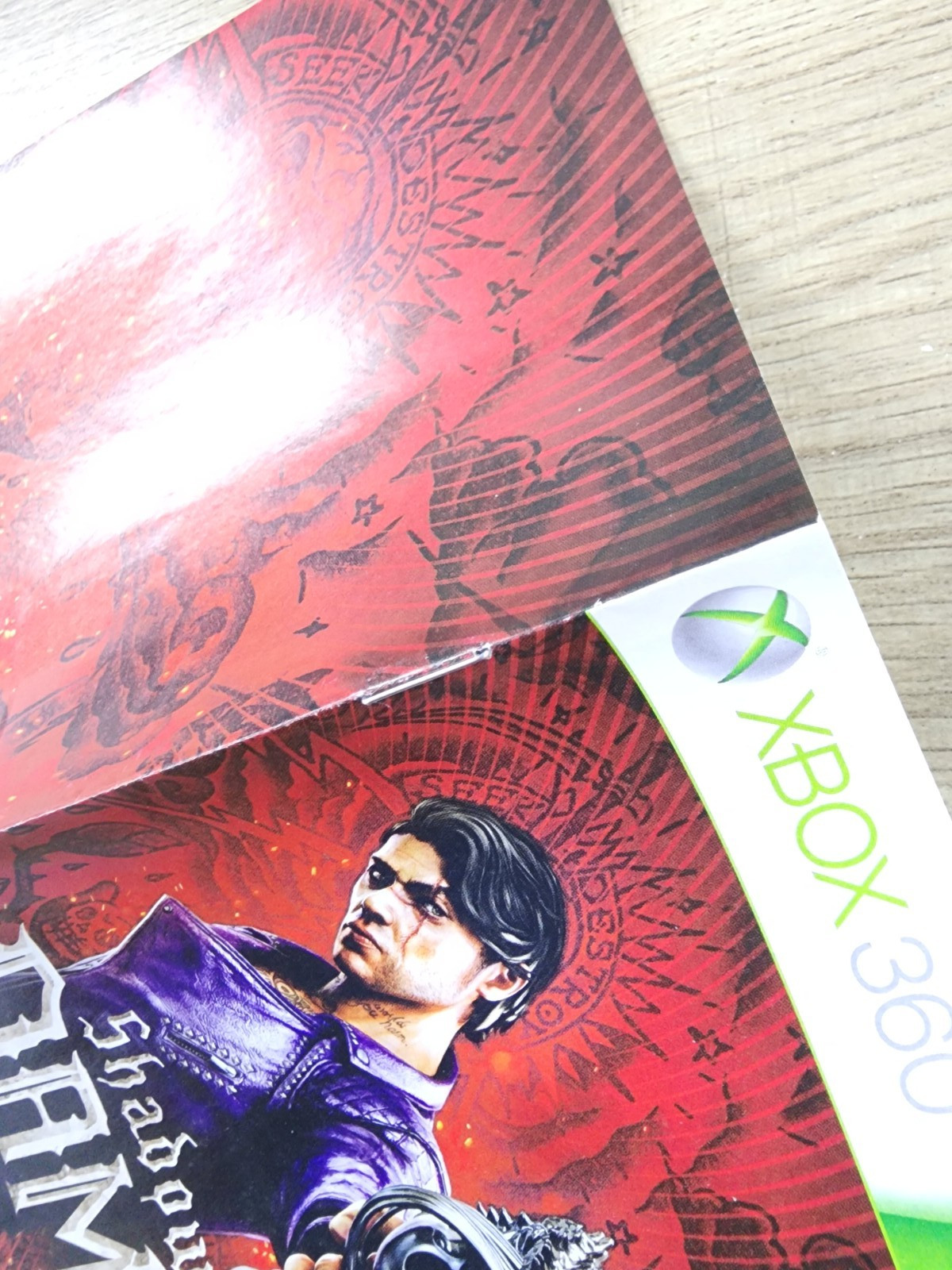 USED AUTHENTIC MANUAL ONLY – NO GAME NO BOX -) SHADOWS OF THE DAMNED (- XBOX 360