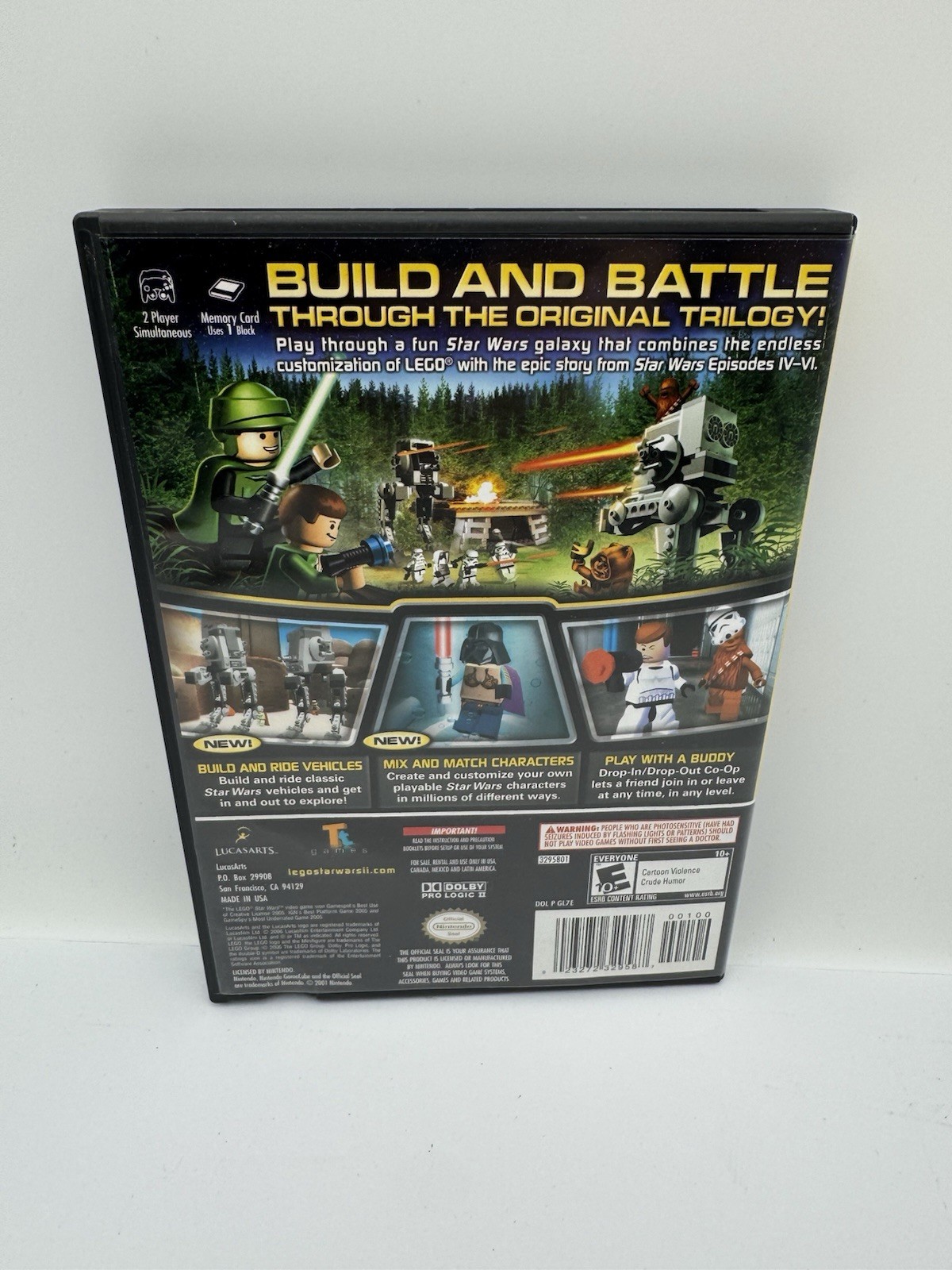 LEGO Star Wars II: The Original Trilogy (Nintendo GameCube) Untested/Free Return