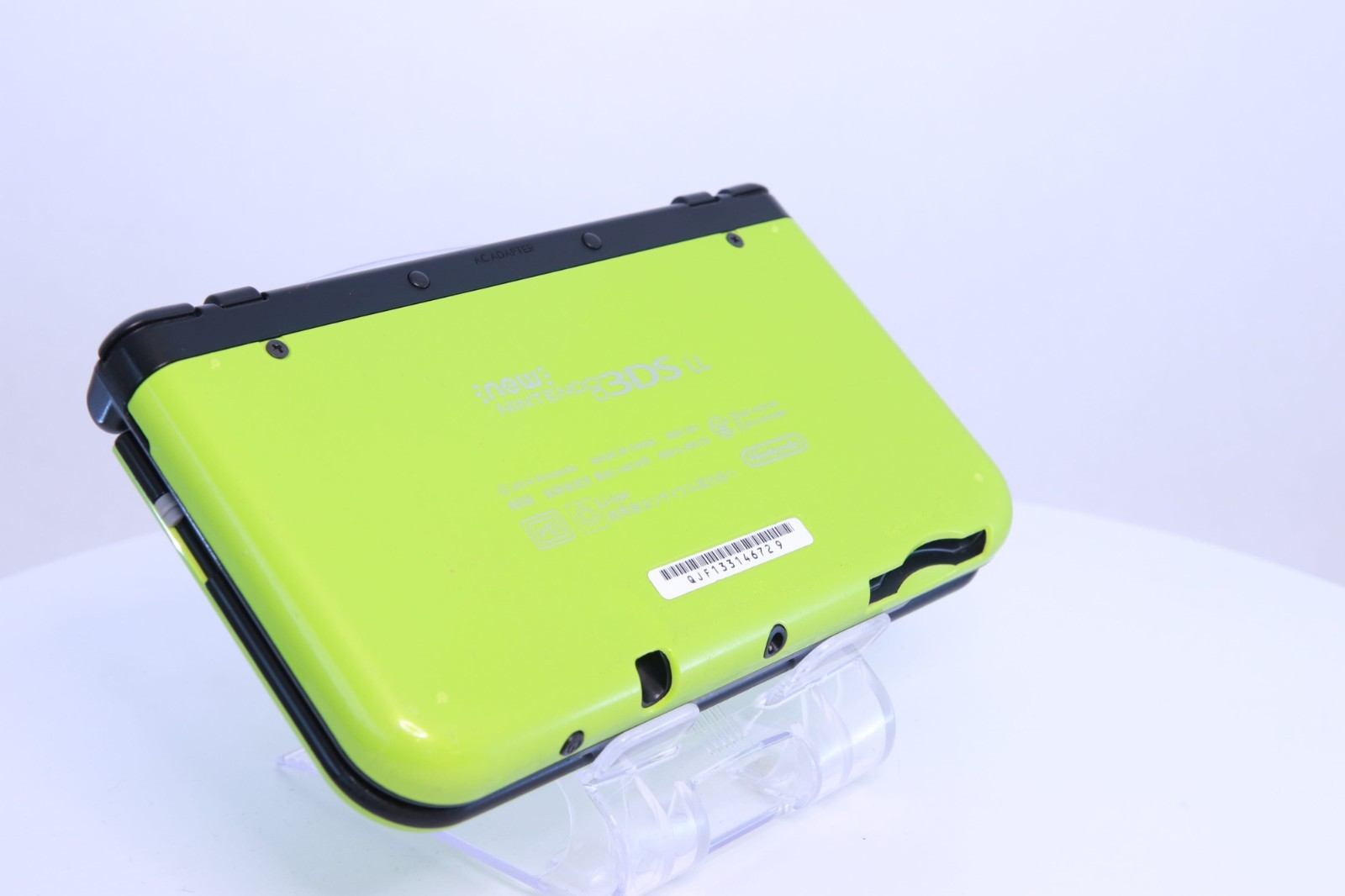 New Nintendo 3DS LL XL Lime Black [Rank : B]Region-locked