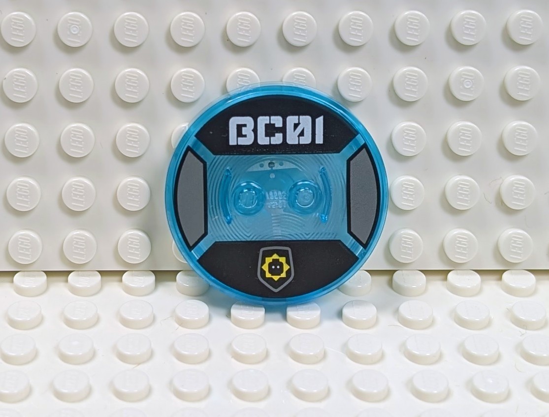 Genuine LEGO Dimensions Bad Cop NFC Toy tag base (from LEGO set #71213)