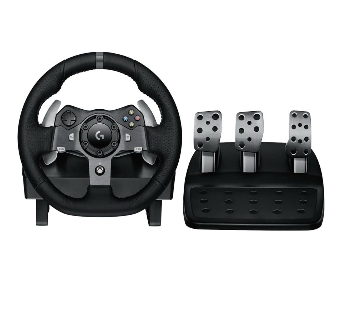 Logitech G920 Driving Force Racing Wheel & Floor Pedals for X|S/Xbox One/PC/Mac