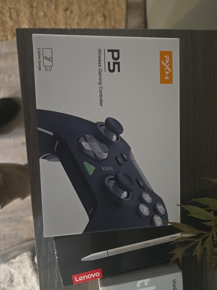 PXN 5 8K Gamepad Black & Neon BT/2.4/5 Wireless PC/PS5/switch/xbox/android/apple