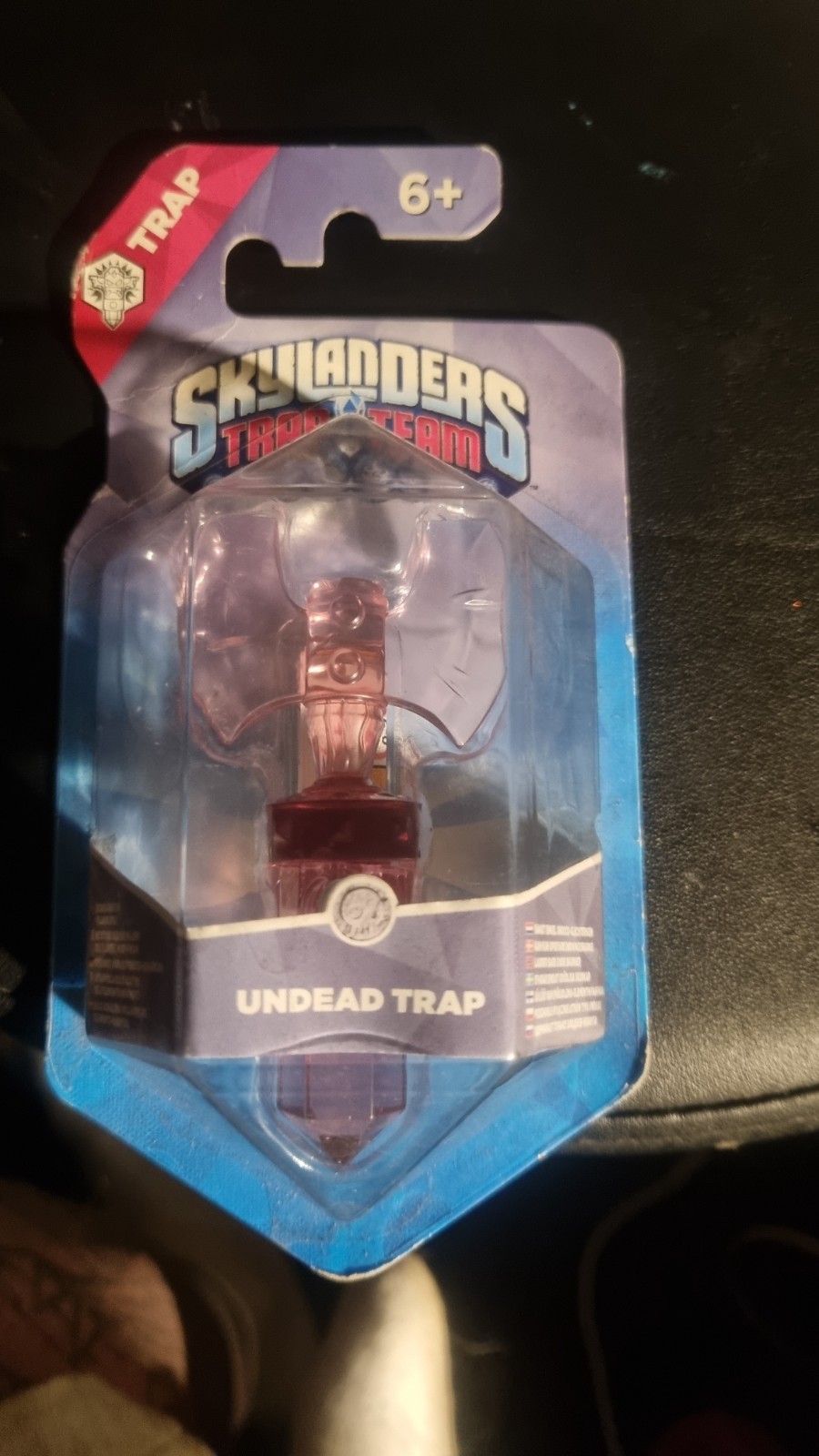 Skylanders Trap Team Undead Axe Trap Haunted Hatchet Purple Crystal – Brand New