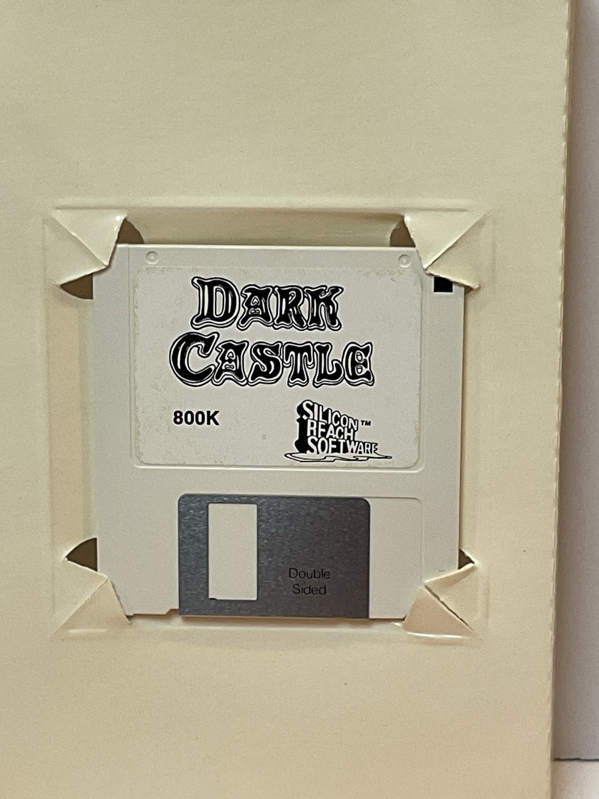 Vintage Macintosh 128k 512k Game Dark Castle – Silicon Beach Software