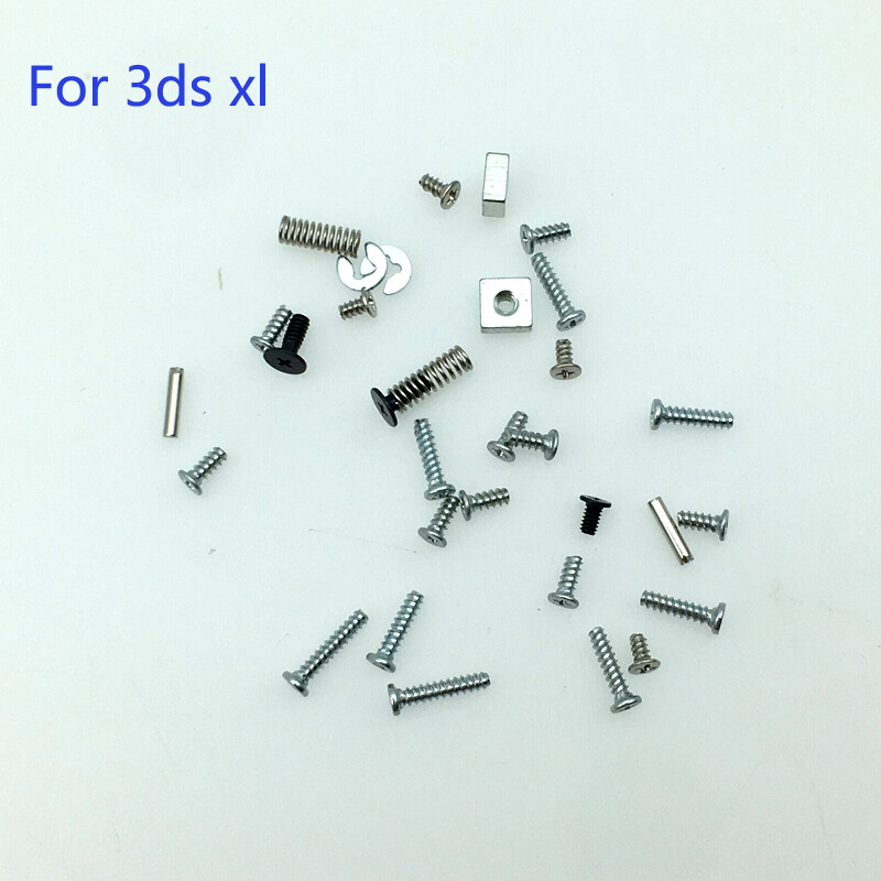 For Nintendo 3DS/3DS XL LL Back Shell & Motherboard Screws Full Sets Part