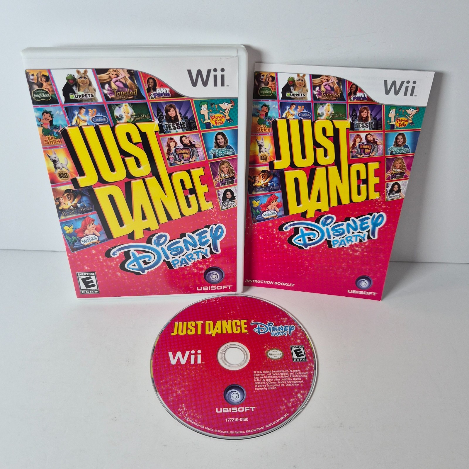 Just Dance Disney Party Nintendo Wii Complete Tested W/ Manual Ubisoft