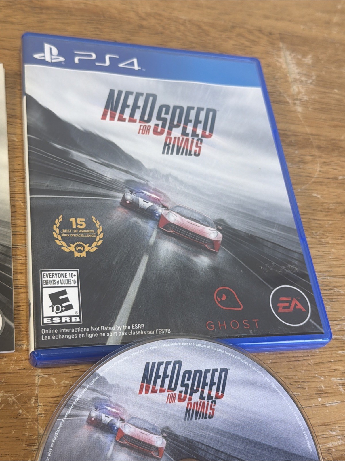 Need for Speed: Rivals Game (Sony PlayStation 4, 2014)