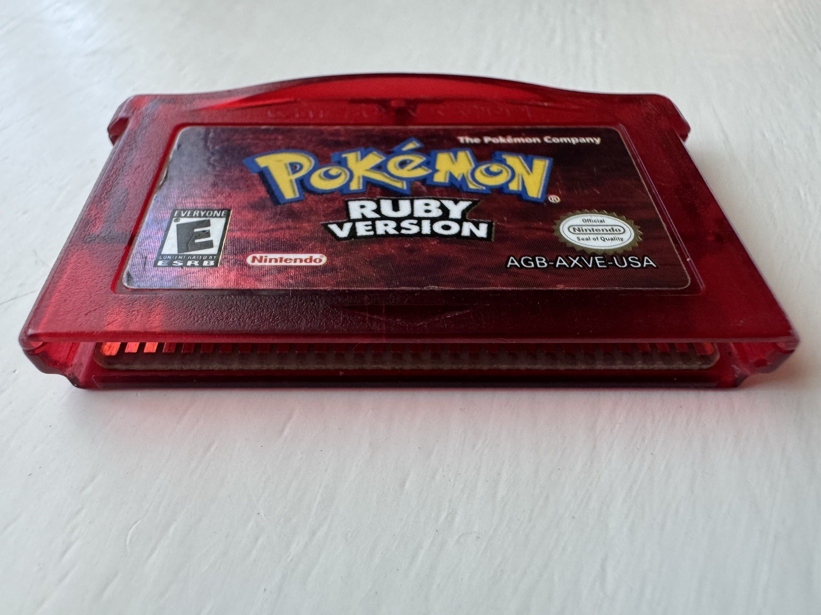 Pokémon Ruby Version GBA Cart Only, Dry Internal Battery, TESTED, Authentic