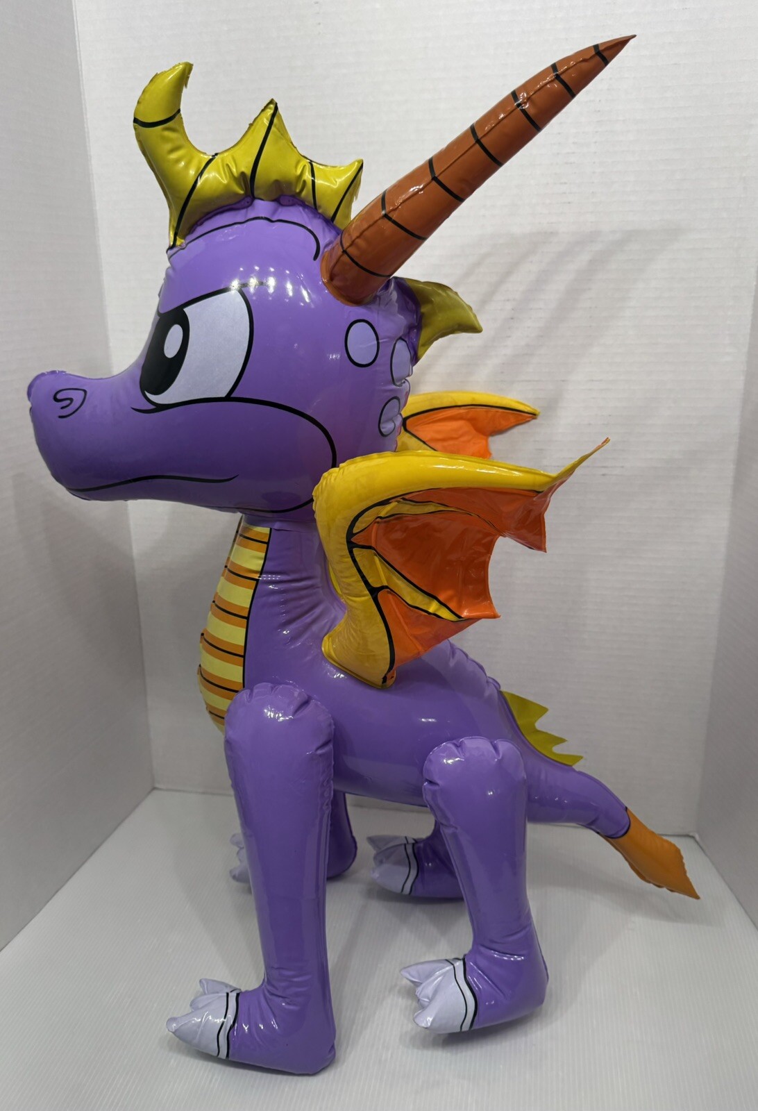 Vintage 2002 Spyro The Dragon Inflatable Blow Up PlayStation Promotional NEW