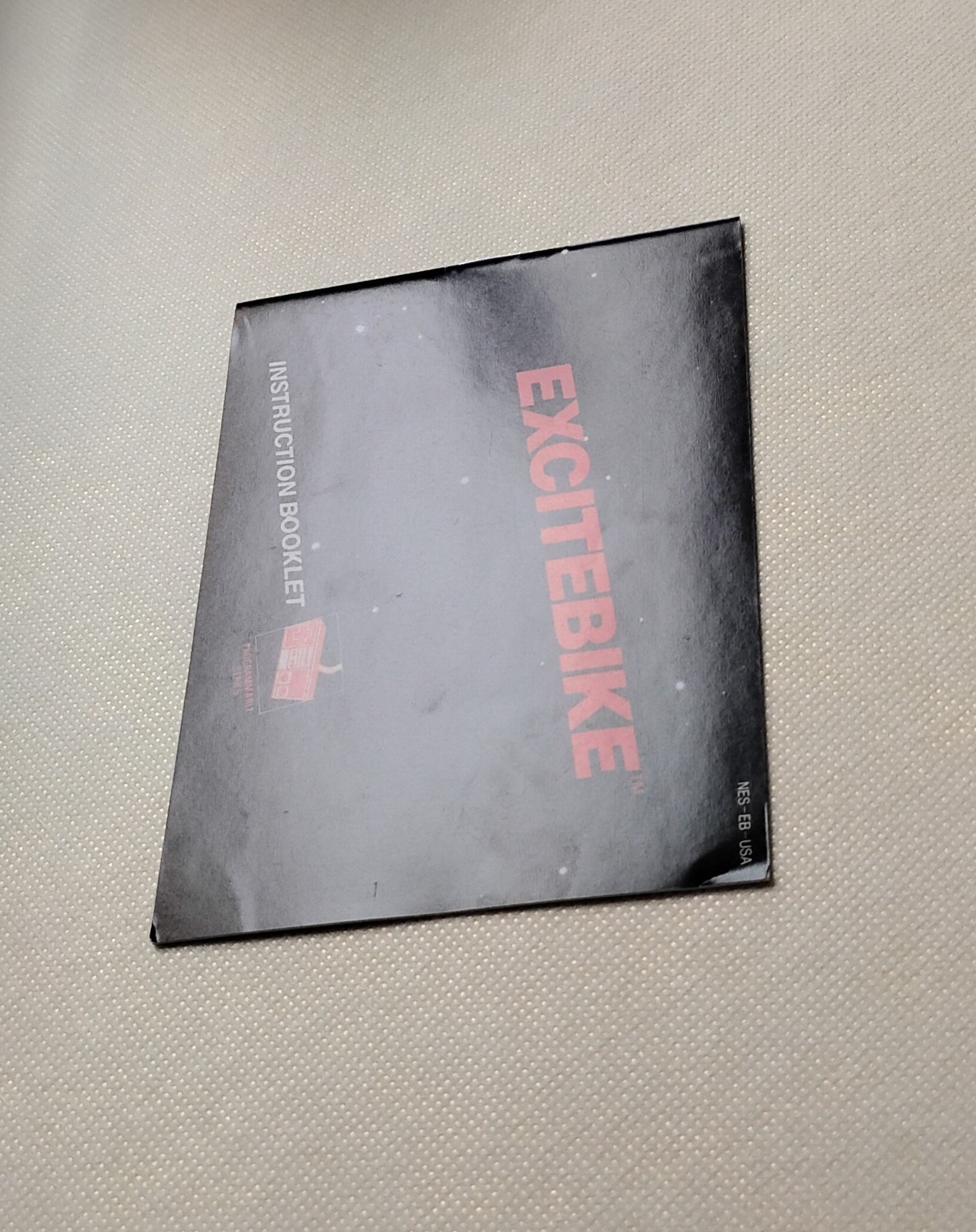 Excitebike, 1985 NES Nintendo, CIB oval seal USA, physical game, tested working