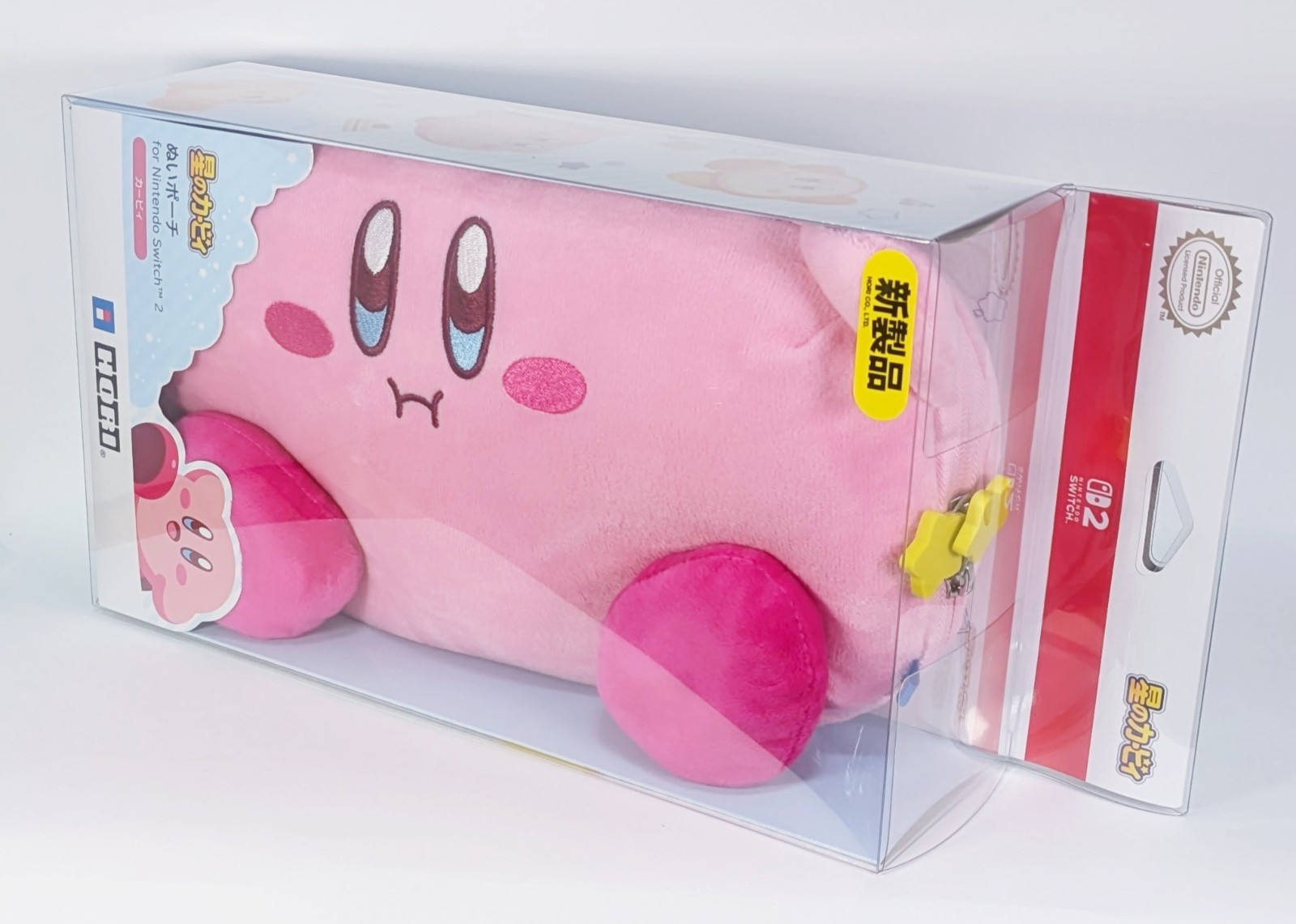 HORI Kirby Plush Pouch for Nintendo Switch 2 Official Licensed Japan New