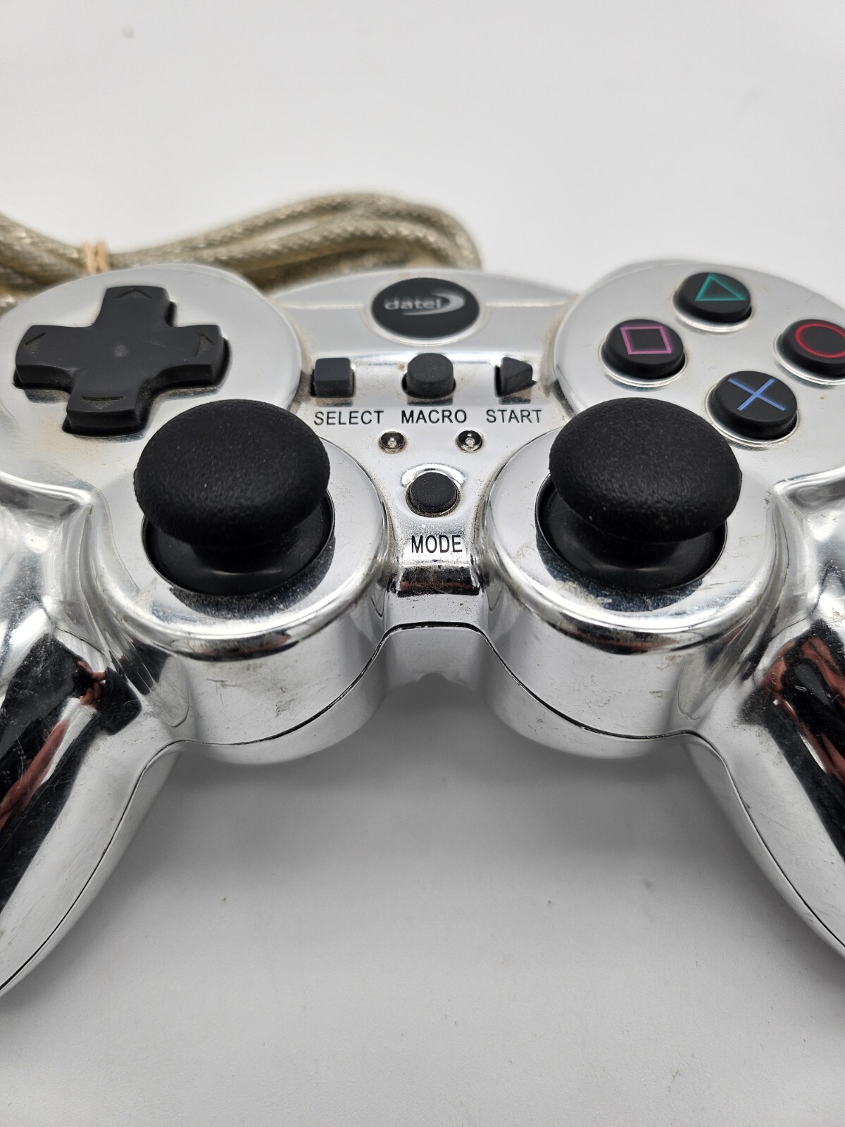Lot of 3 PS2 Third Party Controllers 1 Datel 2 Pelican All Untested