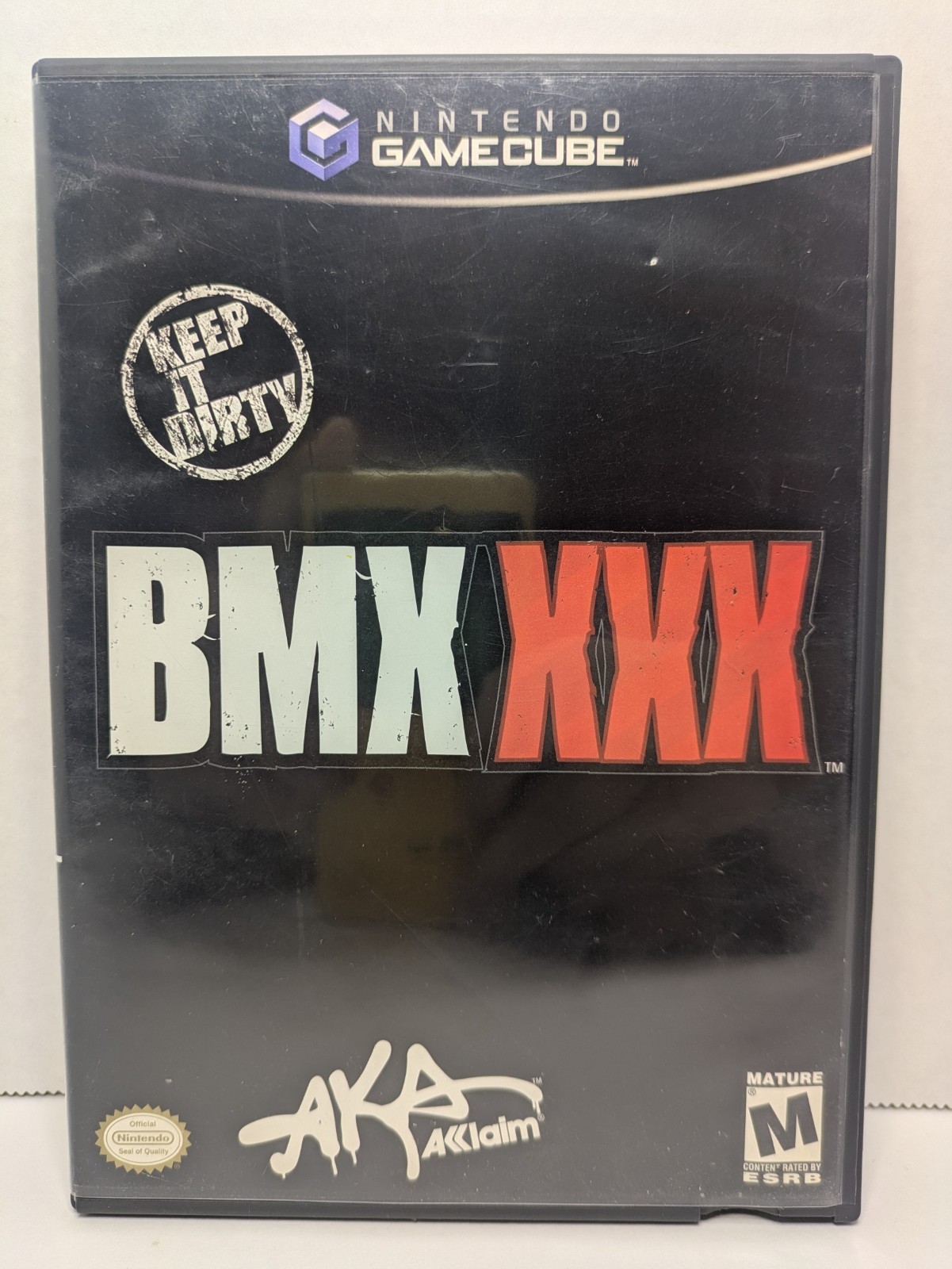 *NO GAME* BMX XXX (Nintendo GameCube, 2002) Case + Reg Card ONLY
