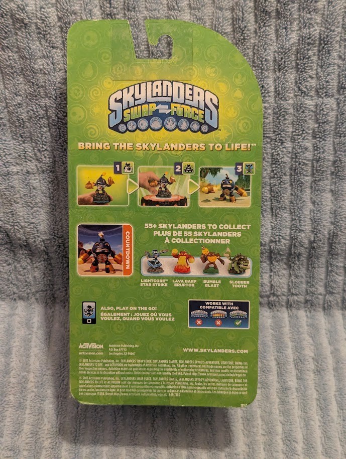 Skylanders Swap Force Countdown New Action Figure New In Box Sealed