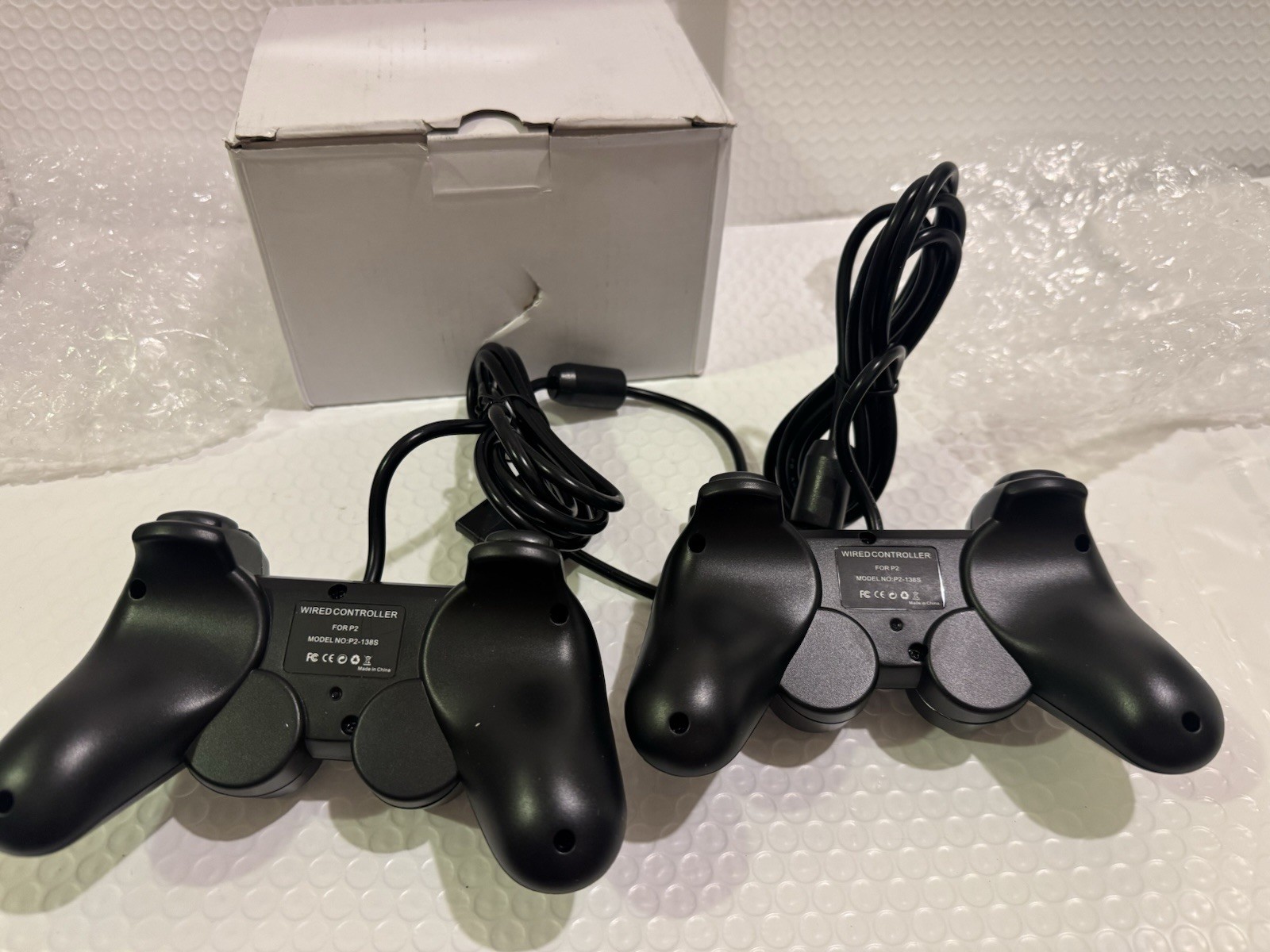 PS2 Controller, 2 Packs Wired Controller Compatible with PS2/PS2 Slim/PS1, PS…
