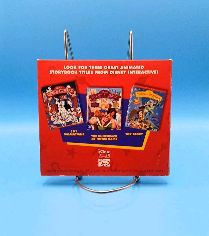 Disney’s Toy Story Activity Center (Windows/Mac, 1996) Windows 95 CD ROM GAME EX