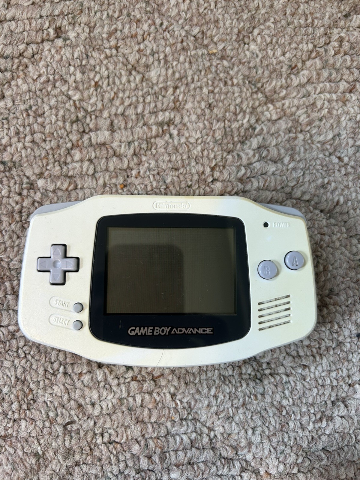 Nintendo Game Boy Advance White Console With Many Popular Mario Games and More