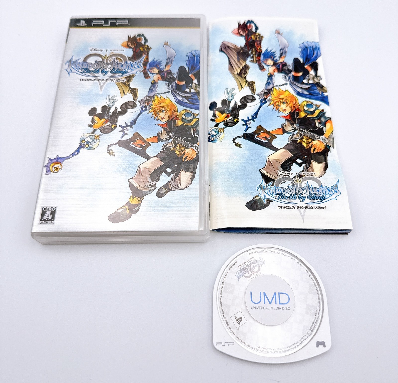 Sony PSP-3000 Console Kingdom Hearts Limited Region Free w/etc. – Excellent