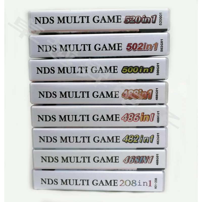 208 in 1 MULTI CART Super Combo Video Games Cartridge Card for New 3DS XL 3DSXL