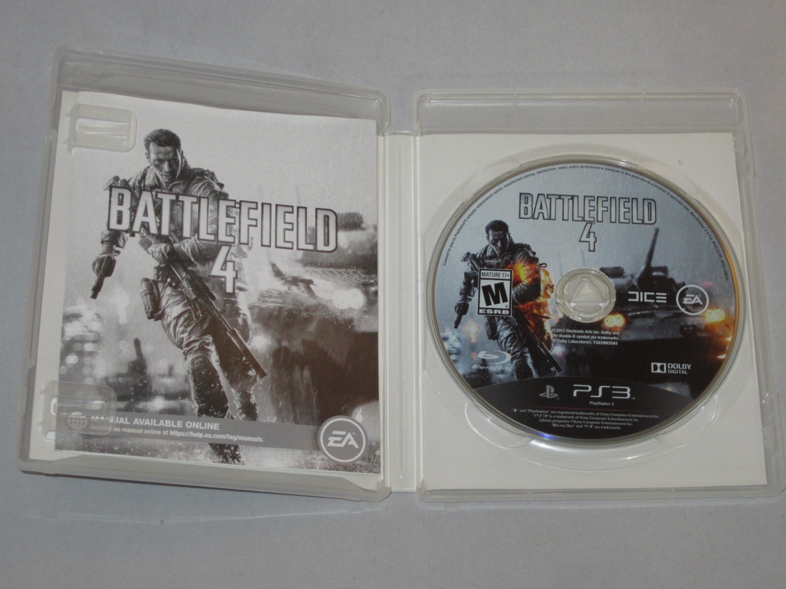 Battlefield 4 (Sony PlayStation 3, 2013)