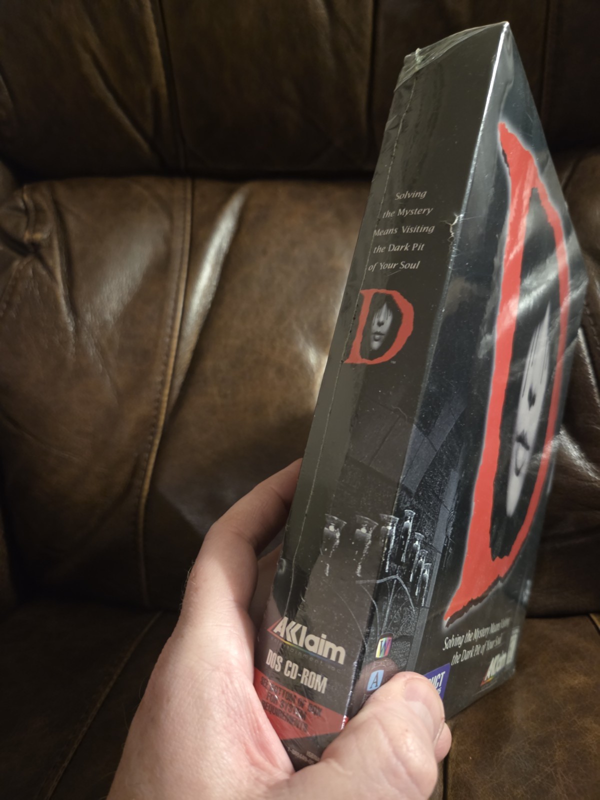 “D” (1995 PC) Acclaim RARE ENGLISH VERSION! Very Very Hard To Find Sealed!!