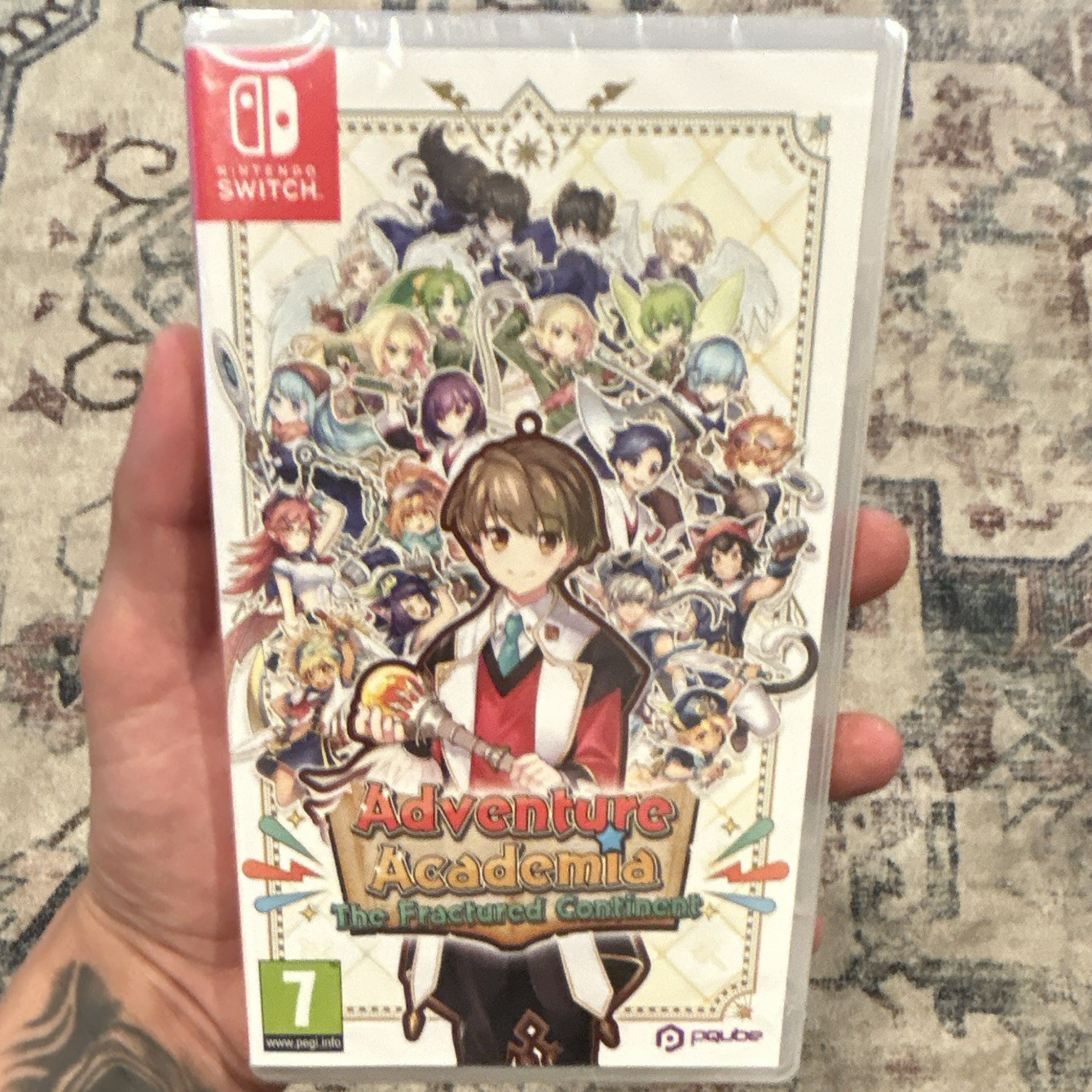 PQube Adventure Academia: The Fractured Continent Nintendo Switch PEGI 7 PAL