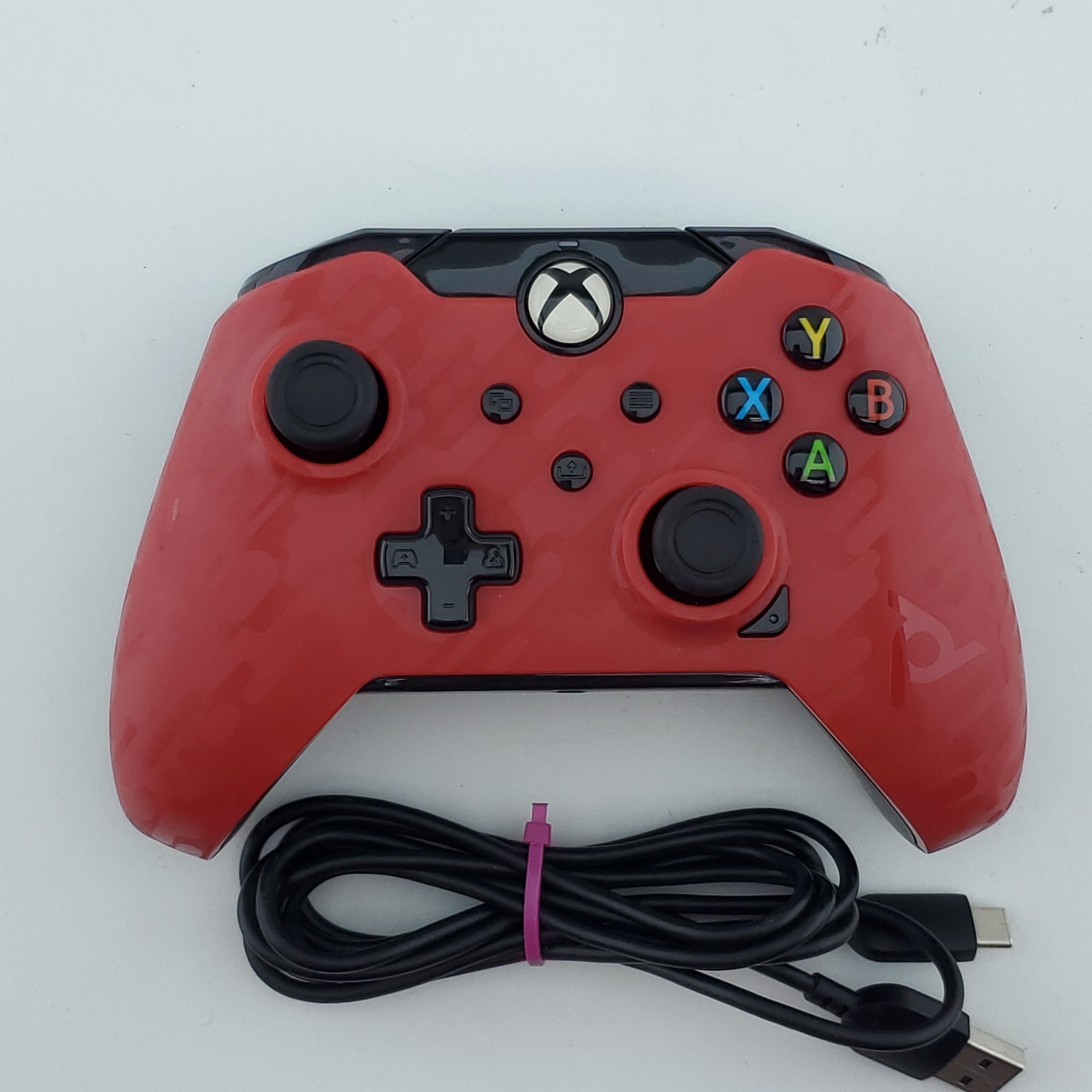PDP Gaming 049-012-1 Wired Gaming Controller Red For Xbox One, X|S, 360 & PC