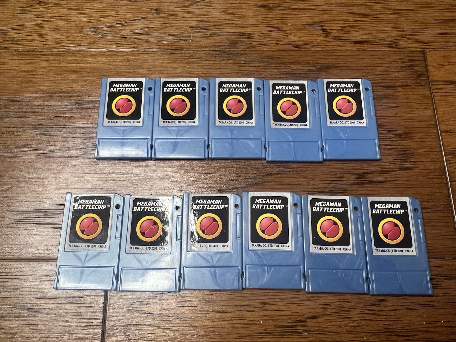 MegaMan Battlechip Lot of 11, 2004 Takara – Untested