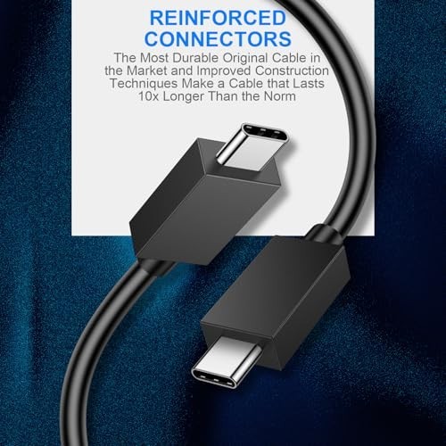 PS5 Controller Charger – 2 Pack 5FT OEM Original 3A Fast Charging Cable USB C to