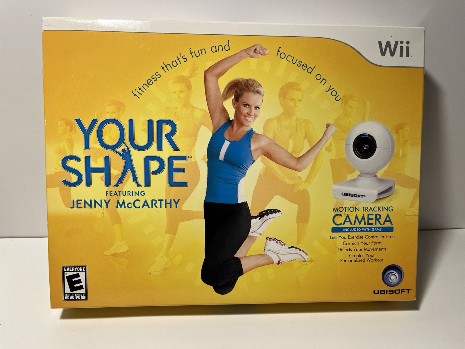 Wii Your Shape Game Featuring Jenny McCarthy With Motion Tracking Camera