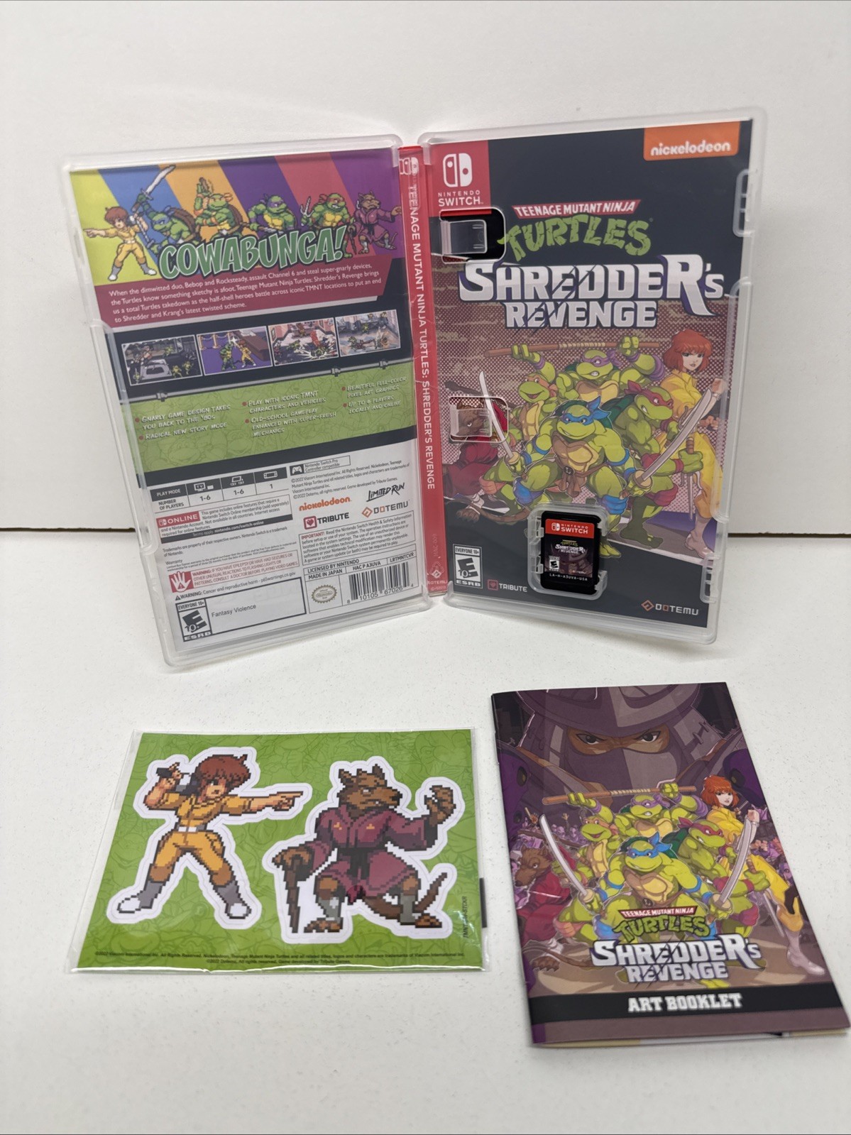 Teenage Mutant Ninja Turtles (Nintendo Switch, 2022) (Read)