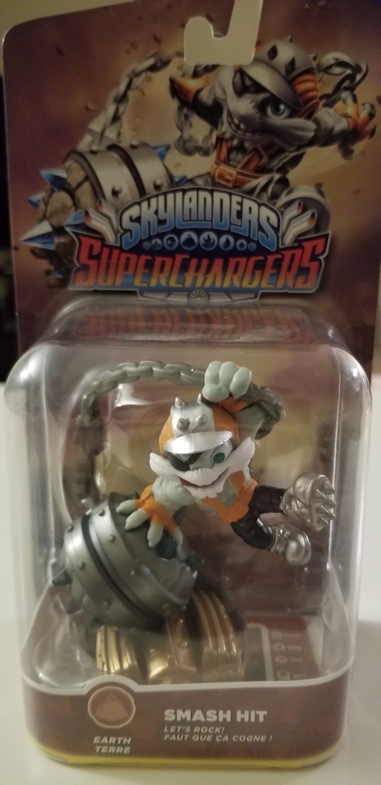 Skylanders Superchargers Smash Hit Figure Earth New in Box Sealed Activision