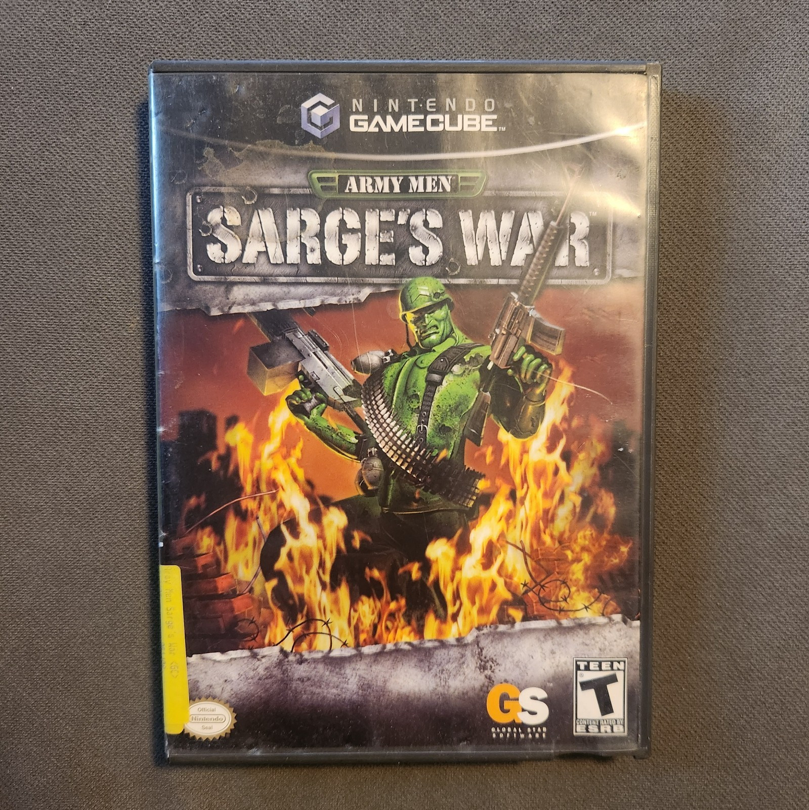 GLOBAL Star Software Army Men: Sarge’s War Nintendo GameCube NTSC-U/C Manual