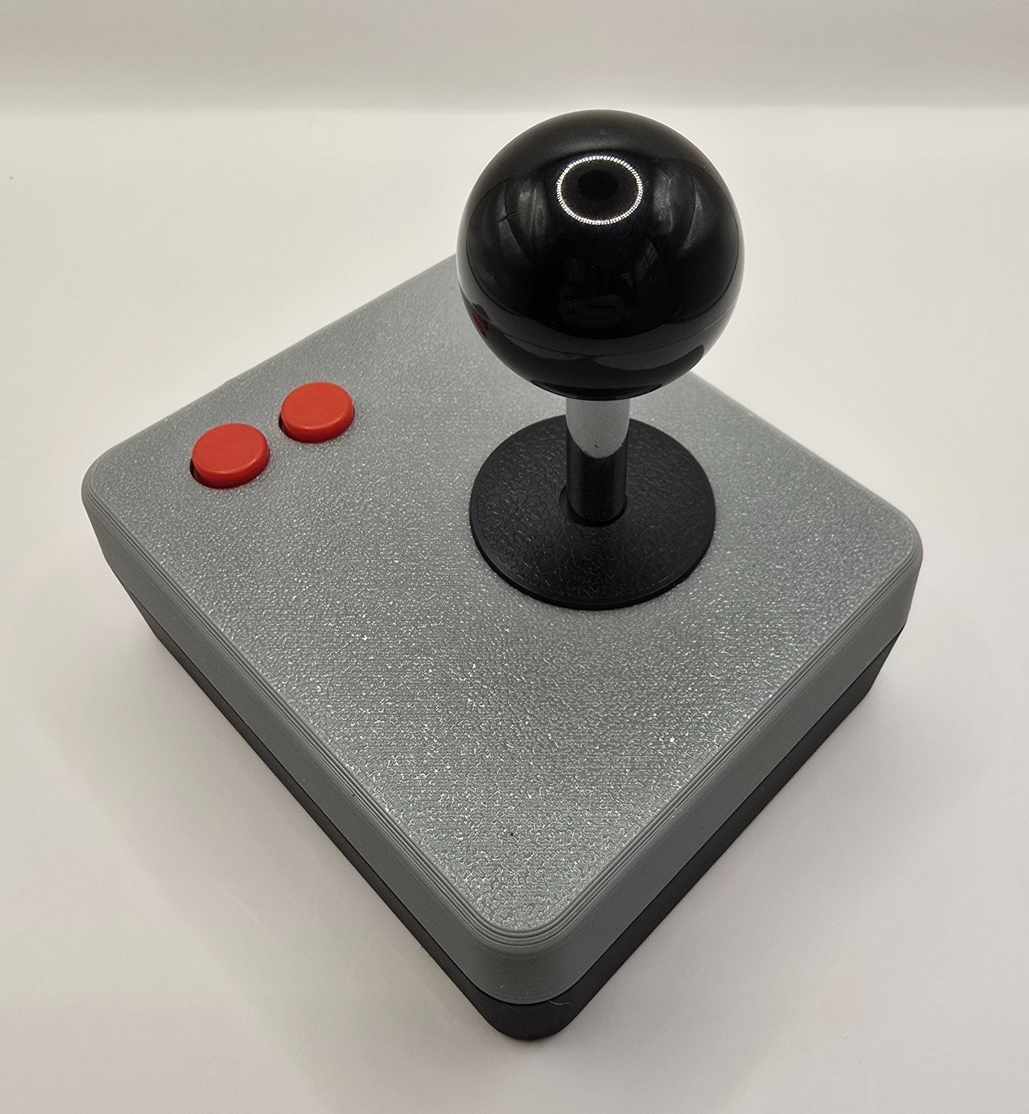 Commodore 64 & Vic-20 Two Button Arcade Style Joystick Handheld (8-Way)