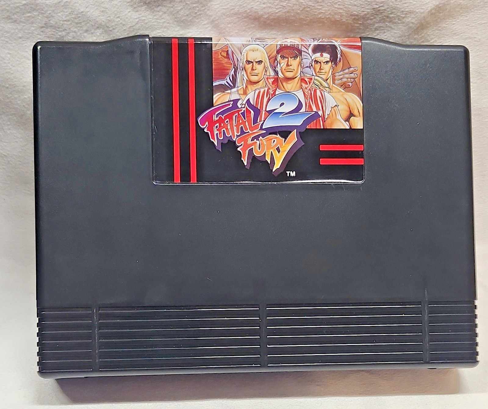 Near Mint – Fatal Fury 2 -DOG TAG – SNK Neo Geo AES – CIB Complete US Authentic