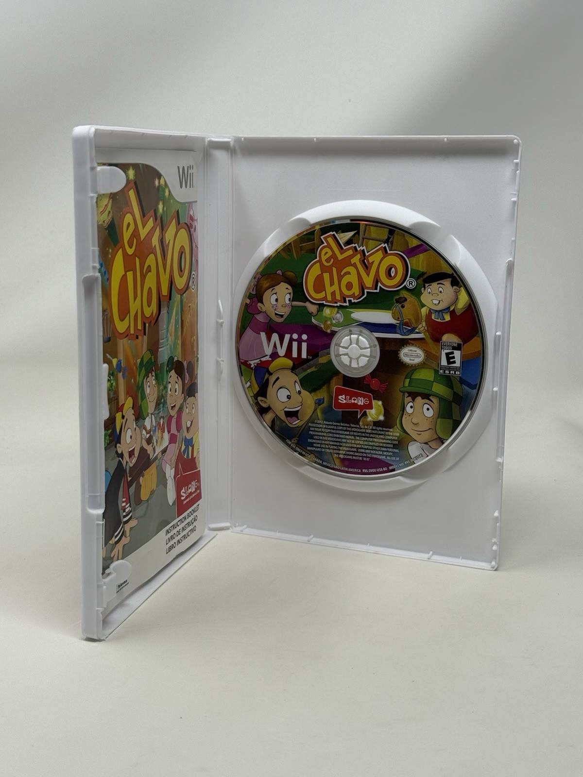 El Chavo Wii Nintendo Wii Complete CIB Pristine Disc Rare Mexico Exclusive Rare