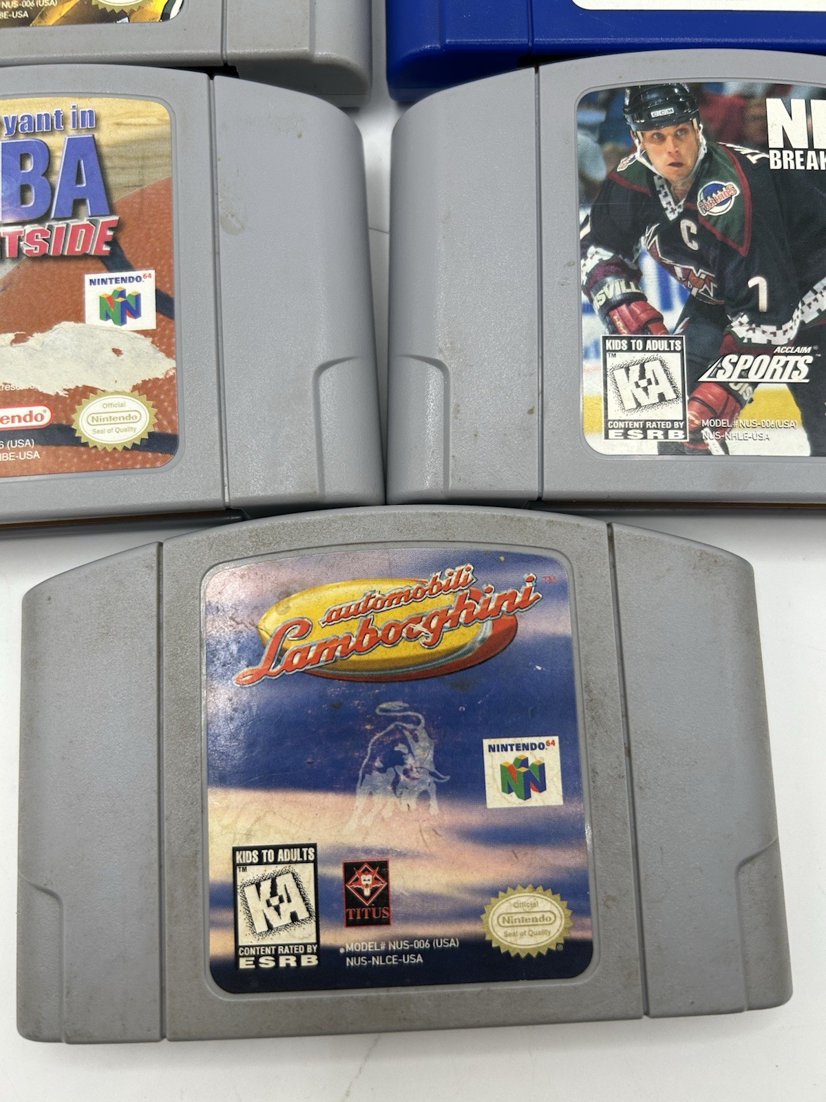Nintendo 64 N64 Sports Bulk Lot 5 Games Tested