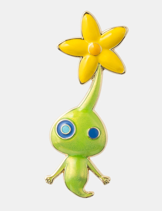 PIKMIN Pin Badge HIKARI Glow Pikmin & Ice Pikmin Set of 2 Nintendo Tokyo Limited