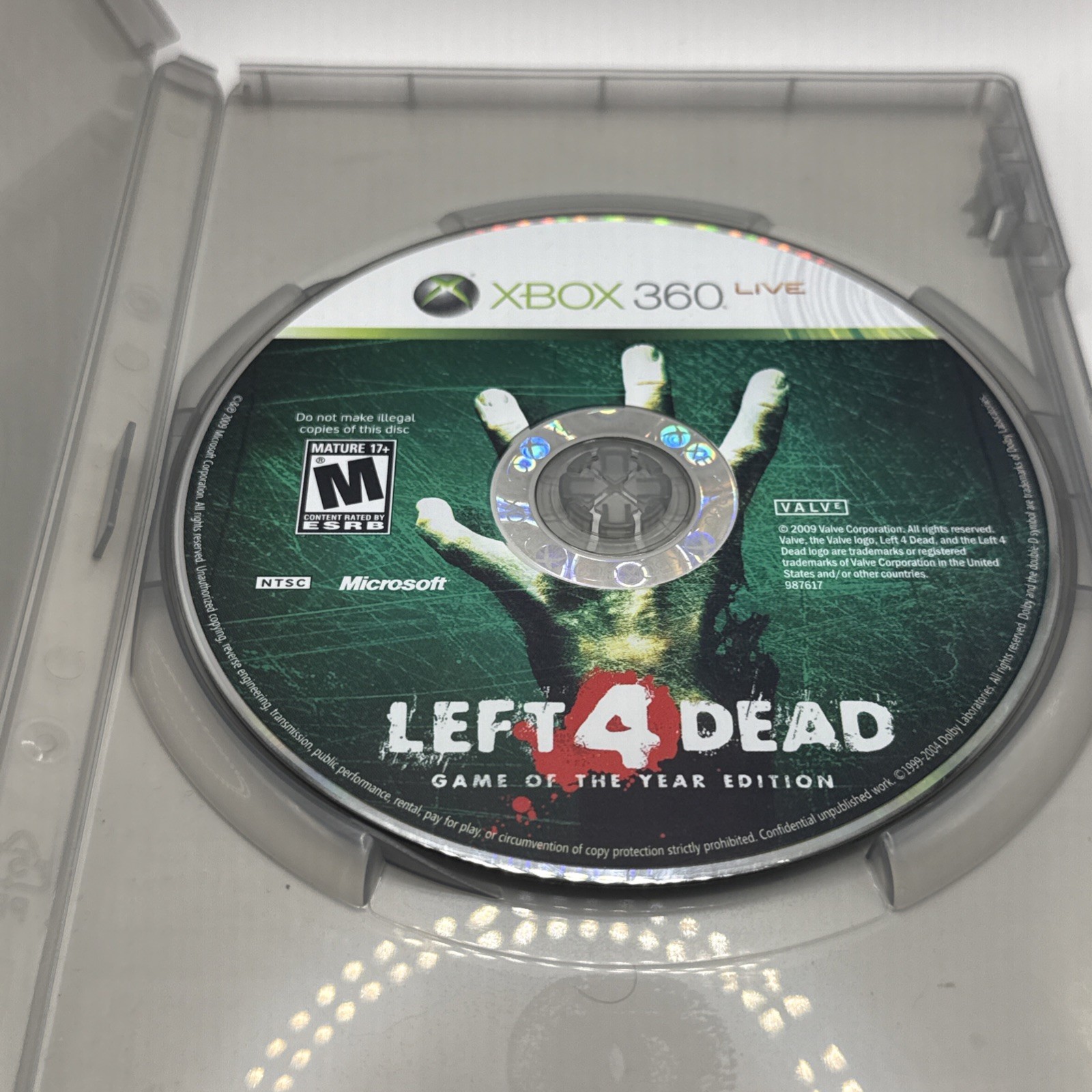 Left 4 Dead – Game of the Year Edition (Microsoft Xbox 360, 2009) Tested Working