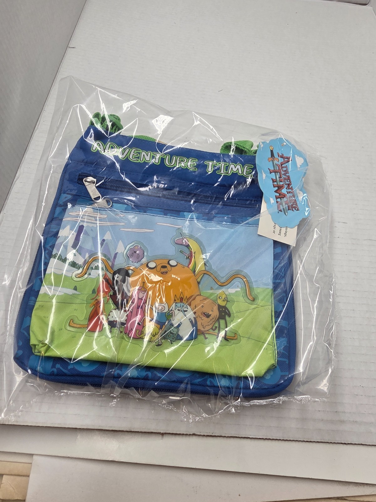 NEW Sealed Small Childs Size ADVENTURE TIME BACK PACK Cartoon network #M35