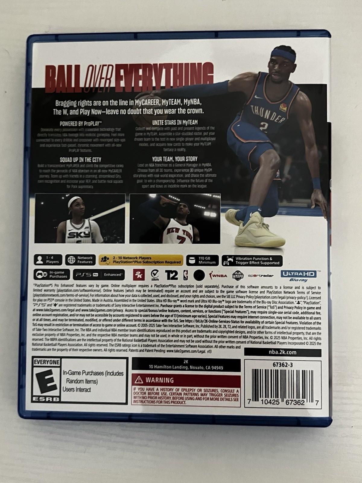 NBA 2K26 PlayStation 5 Video Game